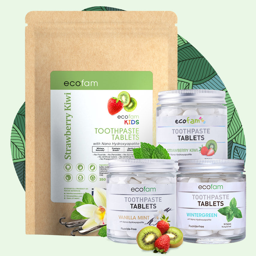 Toothpaste Tablets Roses Toothpaste Tablets – Ecofam