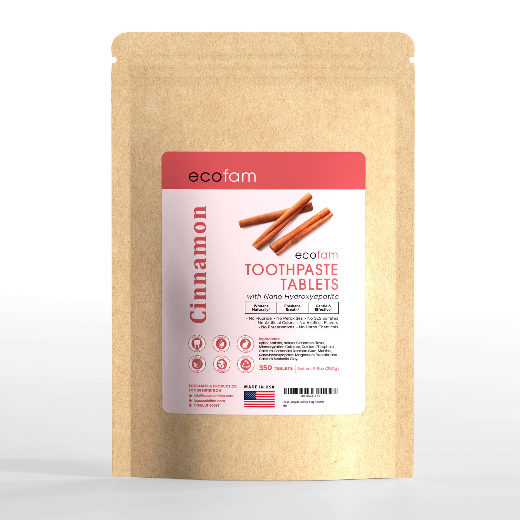 Toothpaste Tablets Ecofam